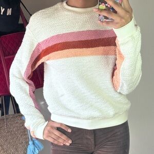 Colorful Striped Women's Sweater